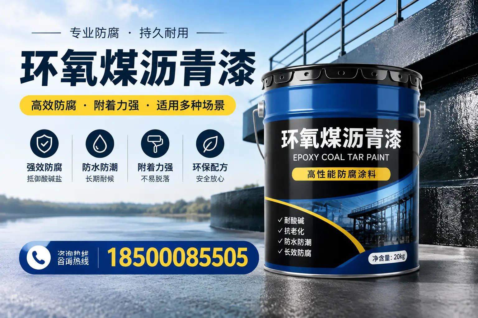 环氧煤沥青漆在不同气候条件下的表现分析，哈尔滨适用性